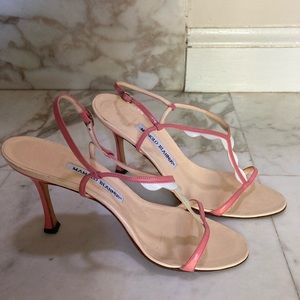 Manolo Blahnik Strappy Sandals SIZE 38